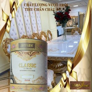 SƠN BÓNG PU 2K TRẮNG NHŨ CLASSIC - MSP S-500/B100